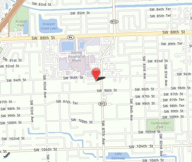 Location Map: 9408 SW 87th Avenue Miami, FL 33176